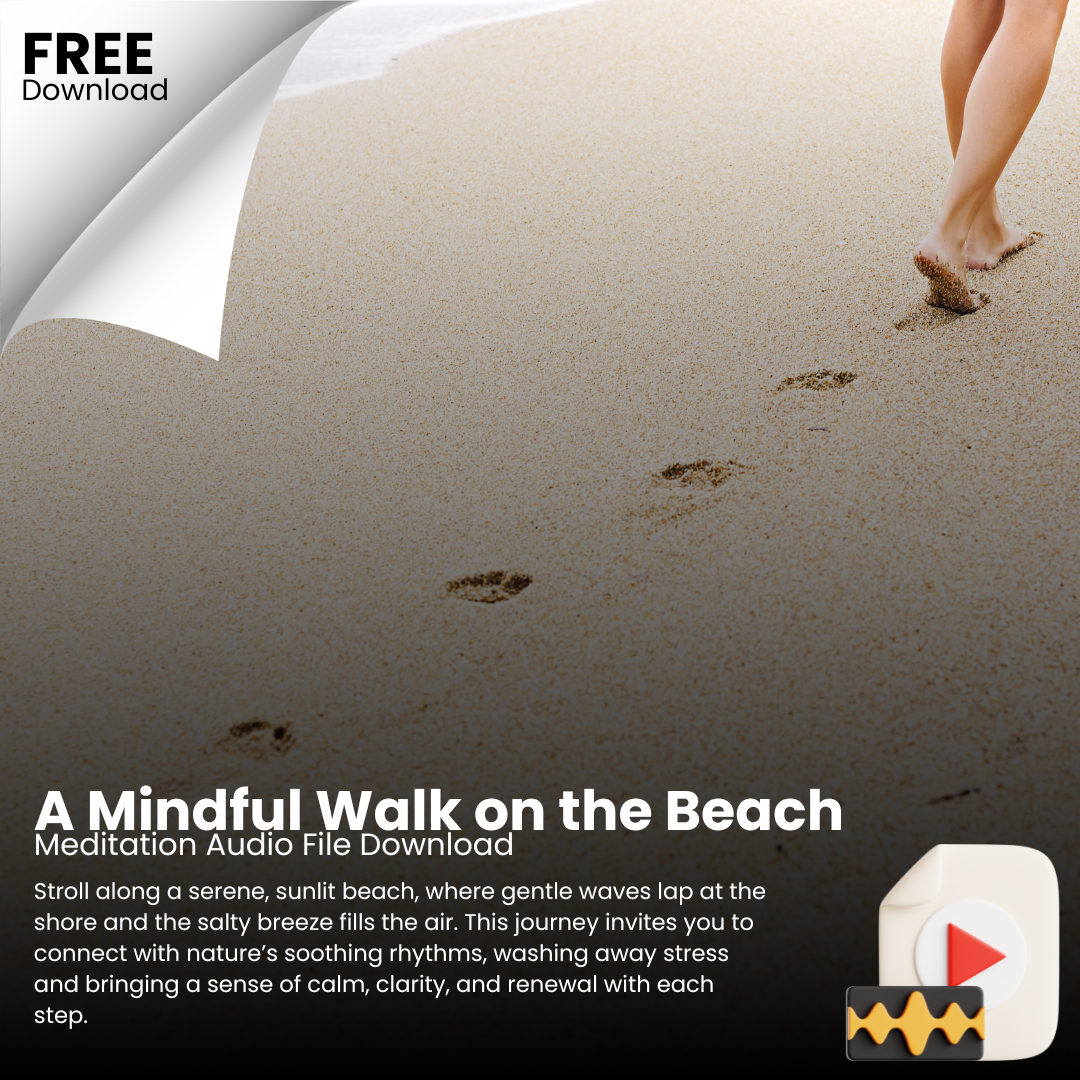 A Mindful Walk on the Beach